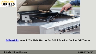 American Outdoor Grill T-series Natural Gas- Grilling Grills