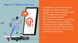 Magento 2 Migration Services