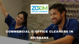 Commercial & Office Cleaners in Brisbane