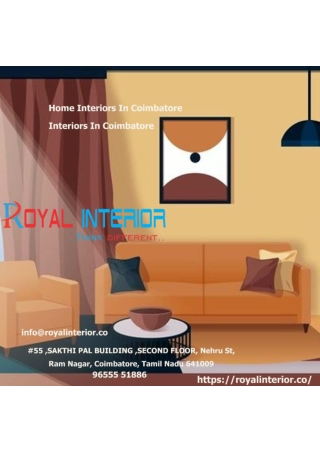 Interiors In Coimbatore