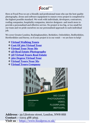 360 Degree Virtual Tour