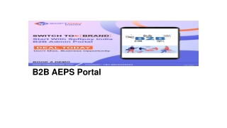 B2B AEPS Portal