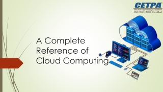 A Complete Reference of Cloud Computing