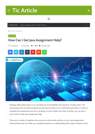 How Can I Get Java Assignment Help