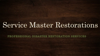 Water Damage Restoration Bonita Springs || ServiceMaster Restorations