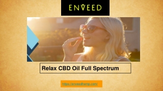 Relax CBD Oil Full Spectrum