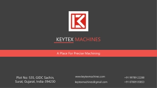 Cnc Machine Manufacturer In Gujarat - Keytex Machines-converted