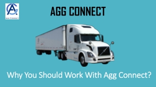 Why You Should Work With Agg Connect?