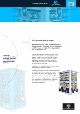 Modular Box Culvert Catalog