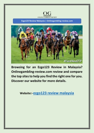 Ezgo123 Review Malaysia | Onlinegambling-review.com