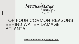 How To Overcome Water Damage In Atlanta