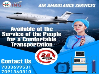 Pick King Air Ambulance in Patna for Risk-Free Medical Evacuation Service