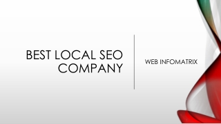 Best local SEO company