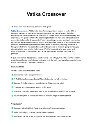 Vatika Crossover - New PDF 5