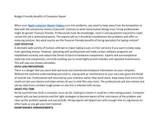 Apple Computer Repair Calgary 