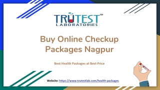 Book Online Health Checkup Packages in Nagpur