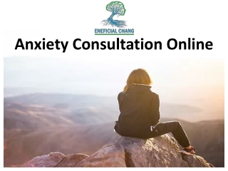 Anxiety Consultation Online