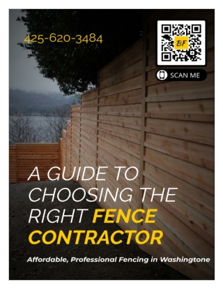 A Guide to Choosing the Right Fence Contractor