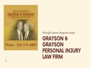 TheBest personal injury law firm Los Angeles | Grayson & Grayson