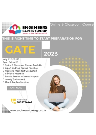 Top GATE Coaching In Chandigarh
