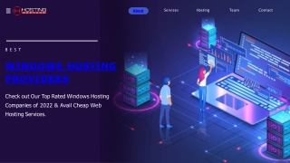 Windows Hosting Providers