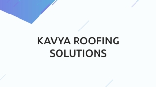 Roofing Industry in Visakhapatnam