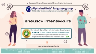 Englisch Intensivkurs - Alpha Institute