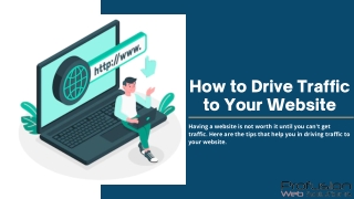 How to Drive Traffic to Your Website