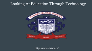 Looking At Education Through Technology