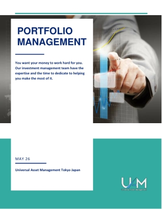 Portfolio Management Services Have Many Advantages