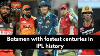 Batsmen with fastest centuries in IPL history