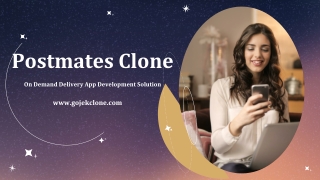 Postmates Clone