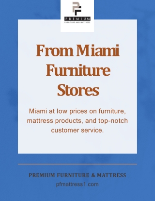 Furniture Stores in Miami