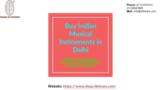 Buy Indian Musical Instruments in Delhi