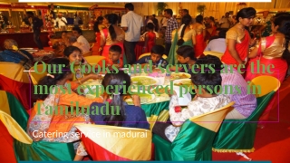 catering service in madurai