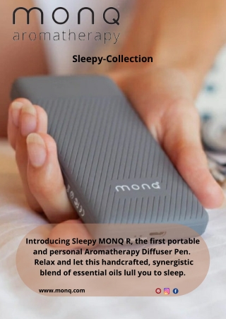 Aromatherapy Diffuser Pen | Sleepy MONQ R - MONQ