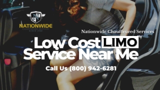 Low Cost Limo Service Near Me