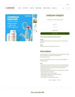 Hadjod : Benefits, Precautions and Dosage | Vanesha Ayurveda