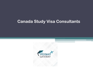 Canada Study Visa Consultants - Abroad Gateway