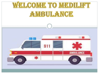 Rapid response ambulance service in Patna with credible medical staff