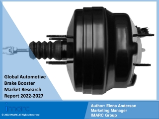 Automotive Brake Booster Market PDF, Size, Industry Trends Report 2022-2027