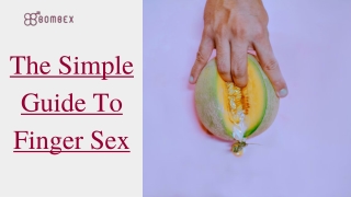 The Simple Guide To Finger Sex