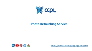 Photo retouching Service - CCPL