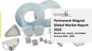 Permanent Magnet Industry Outlook, Market Expansion Opportunities through 2031