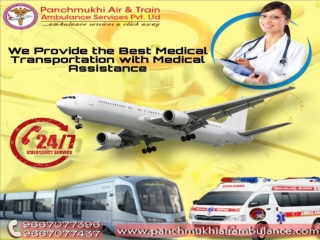 Acquire Air Ambulance in Ranchi and Hyderabad for Risk-Free Deportation by Panchmukhi