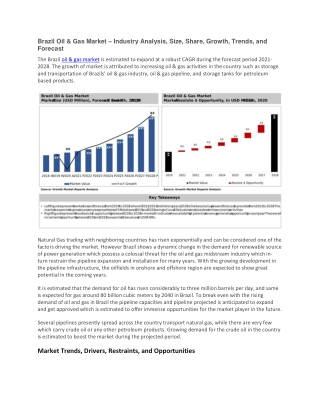 Brazil Oil