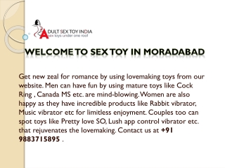 Sex Toys In Moradabad - Adultsextoyindia