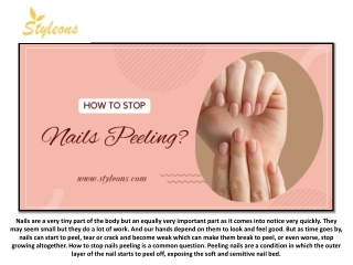 How to Stop Nails Peeling