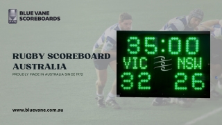 Do Not Miss A Chance to Buy HD Quality Rugby Scoreboard Australia!