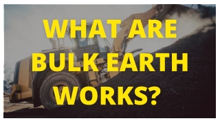 Earth Moving Contractors Sydney & Penrith